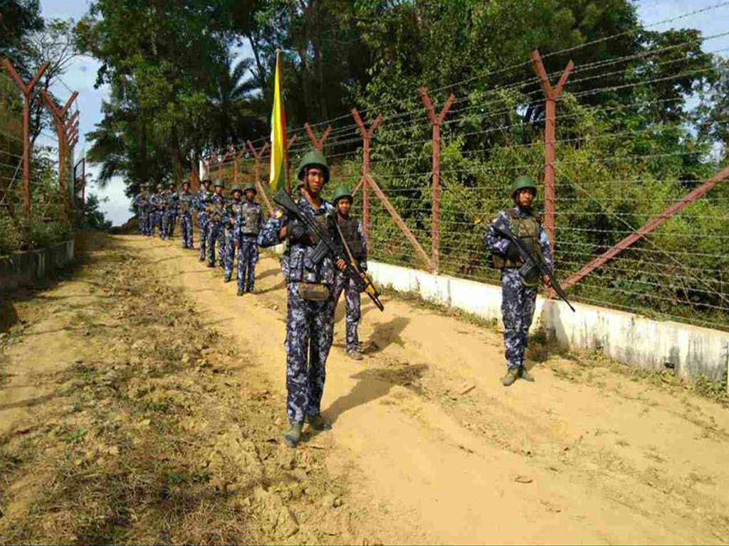 မြန်မာ-ဘင်္ဂလားဒေ့ရှ် နှစ်နိုင်ငံ နှစ်ဖက်ညှိနှိုင်း၍ မြေပြင်လှည့်ကင်းဆောင်ရွက်မှု