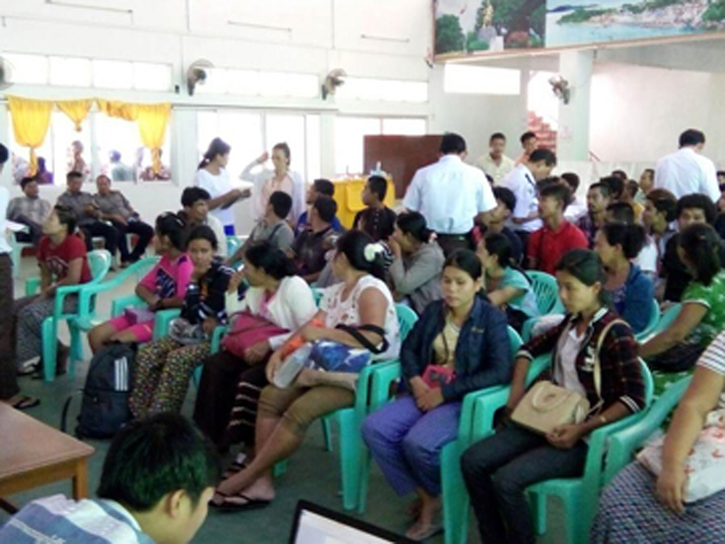 ကော့သောင်းမြို့၌ မြန်မာရွှေ့ပြောင်းအလုပ်သမား ၈၆ ဦး ပြန်လည်ရောက်ရှိမှု