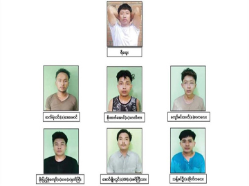 The arrested terrorists of the so-called Khayan PDF terrorist group along with weapons and ammunition  
