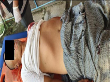 A male was dead by gunfire in Mohnyin Township.