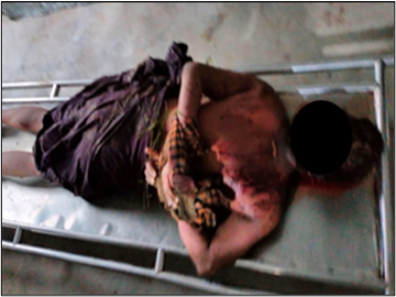 Two men were killed by stabbing in Tha Pwut Pin Village, Tada-U Township of Mandalay Region.