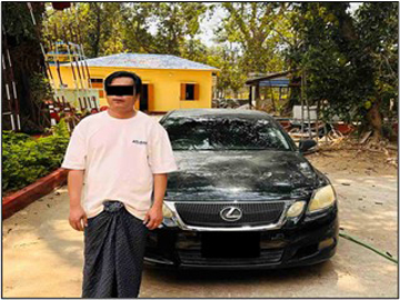 မွန်ပြည်နယ်၊ ဘီးလင်းမြို့နယ်နှင့် စစ်ကိုင်းတိုင်းဒေသကြီး၊ ရွှေဘိုမြို့နယ်တို့၌ လိုင်စင်မဲ့မော်တော်ယာဉ် နှစ်စီး ဖမ်းဆီးရမိမှု မှတ်တမ်းဓာတ်ပုံ။