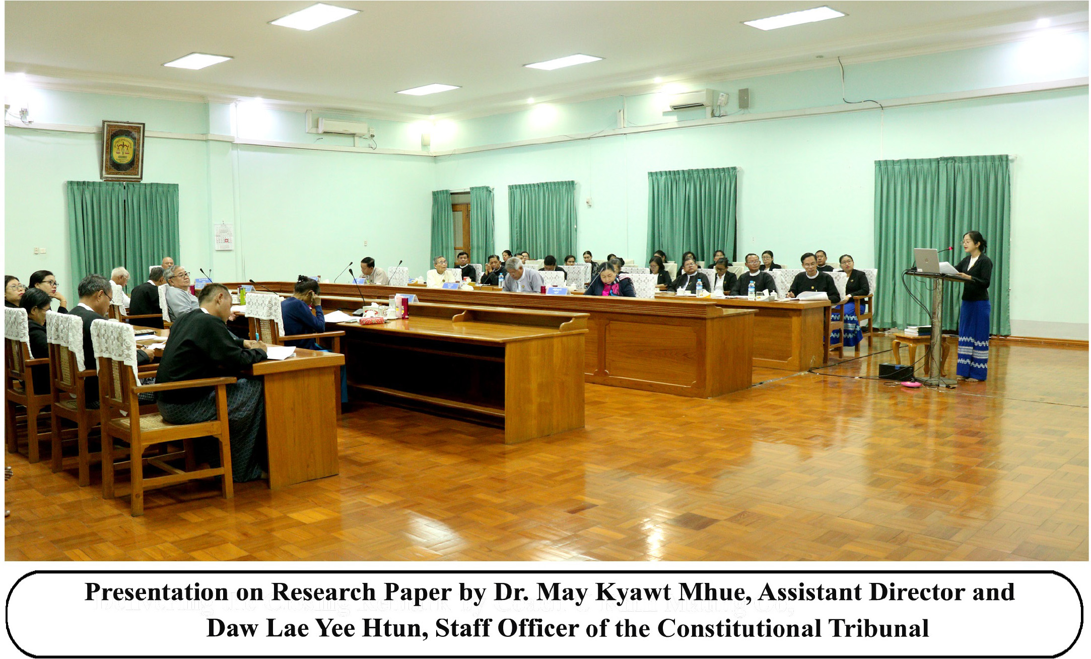 Seminar on Constitutional Law and Adjudication Paper  of the Constitutional Tribunal of the Union