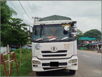ရန်ကုန်တိုင်းဒေသကြီး၊ တိုက်ကြီးမြို့နယ်၌ ၂၂ ဘီး မော်တော်ယာဉ်မှ လမ်းဖြတ်ကူးသူအား  ဝင်ရောက်တိုက်မိခဲ့မှုကြောင့် လမ်းဖြတ်ကူးသူ အမျိုးသား တစ်ဦး သေဆုံးမှုူ မှတ်တမ်းဓာတ်ပုံ။