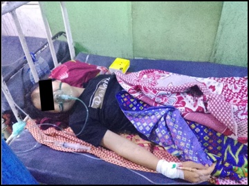 ပဲခူးတိုင်းဒေသကြီး၊ ကြို့ပင်ကောက်မြို့နယ်၌ PDF အမည်ခံ အကြမ်းဖက်အဖွဲ့က အများပြည်သူ ထိခိုက်စေရန် ရည်ရွယ်၍ လက်နက်ကြီးဖြင့် ပစ်ခတ်ခဲ့မှုကြောင့် အပြစ်မဲ့ အရပ်သားပြည်သူ တစ်ဦး ထိခိုက်ဒဏ်ရာရရှိမှု မှတ်တမ်းဓာတ်ပုံ။