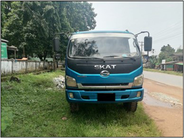 မွန်ပြည်နယ်၊ သံဖြူဇရပ်မြို့နယ်၌ ယာဉ်တိုက်မှုဖြစ်ပွား၍ အမျိုးသမီး တစ်ဦး သေဆုံးမှုဖြစ်စဉ်မှ မော်တော်ယာဉ်၏ မှတ်တမ်းဓာတ်ပုံ။