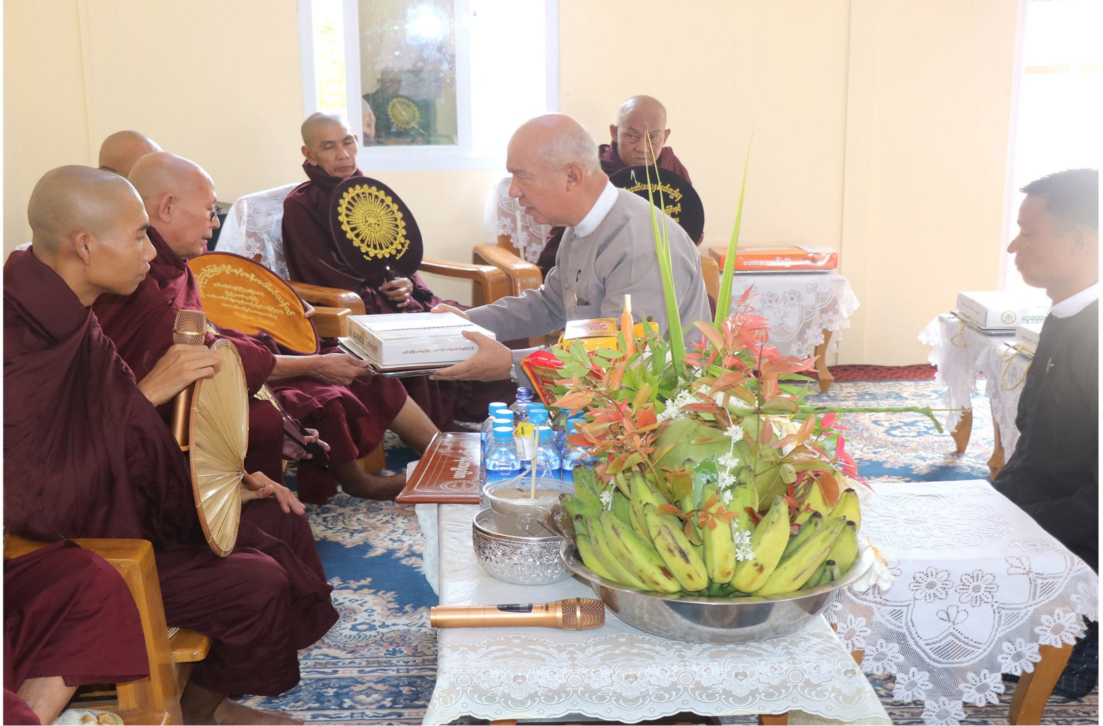 Constitutional Tribunal helds 13th Waso robe-offering ceremony 2025