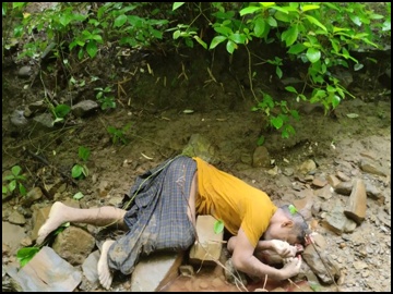 An innocent civilian shot dead by so-called PDF terrorists  in Mindon Township of Magway Region.