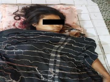 An innocent civilian killed in a drone bomb attack by so-called PDF terrorists in Thaton Township of Mon State.