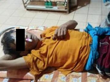 တနင်္သာရီတိုင်းဒေသကြီး၊ ပုလောမြို့နယ်၌ နင်းမိုင်း တစ်လုံးအား နင်းမိပေါက်ကွဲခဲ့မှုကြောင့် အပြစ်မဲ့ အရပ်သားပြည်သူ တစ်ဦး ထိခိုက်ဒဏ်ရာရရှိမှု မှတ်တမ်းဓာတ်ပုံ။